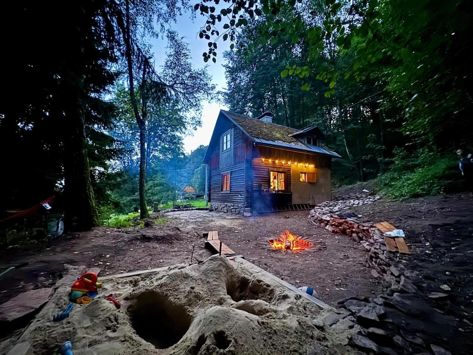 Villa Srub V Bolkovskem Udoli Rudník Exterior foto